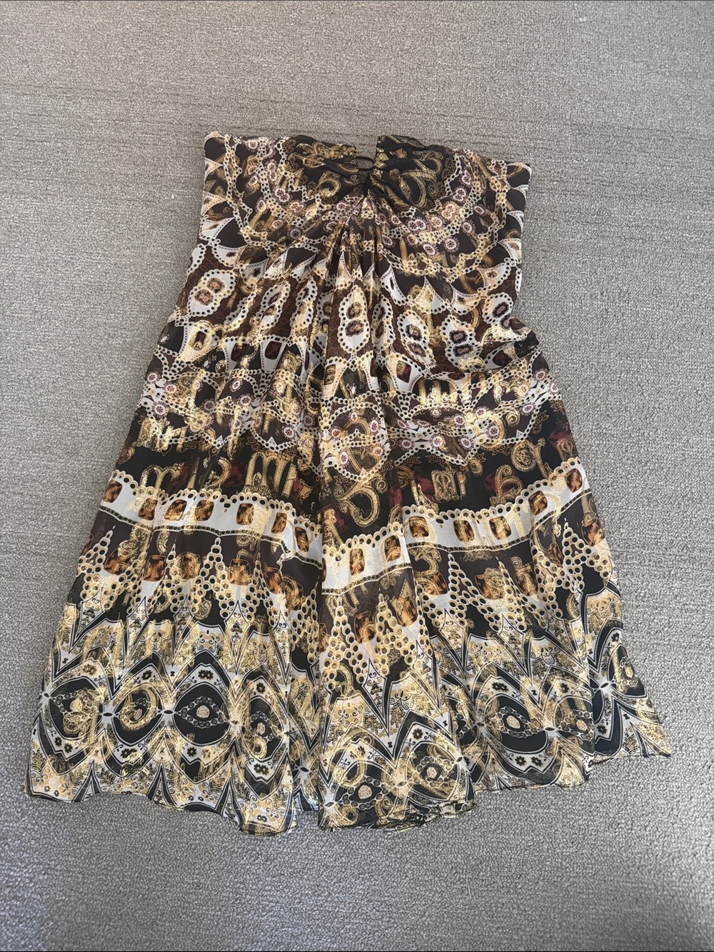 Vintage Gold Label Nicole Miller Dress